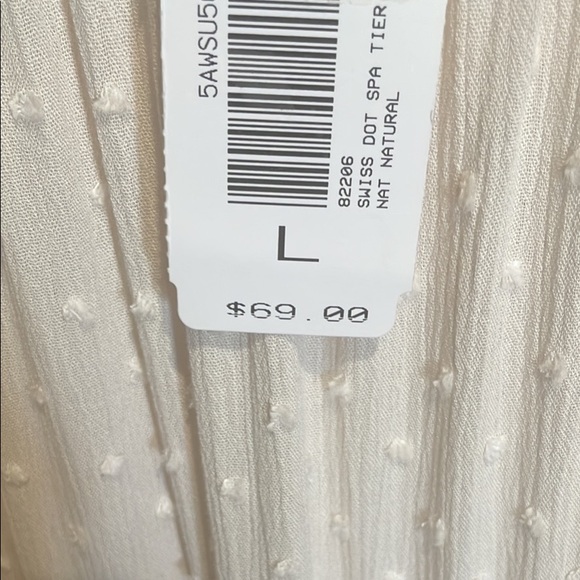 Pseudio cream coloured dress - NWT size Large - Picture 3 of 3